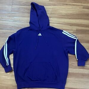 adidas women's 3 stripe hoodie